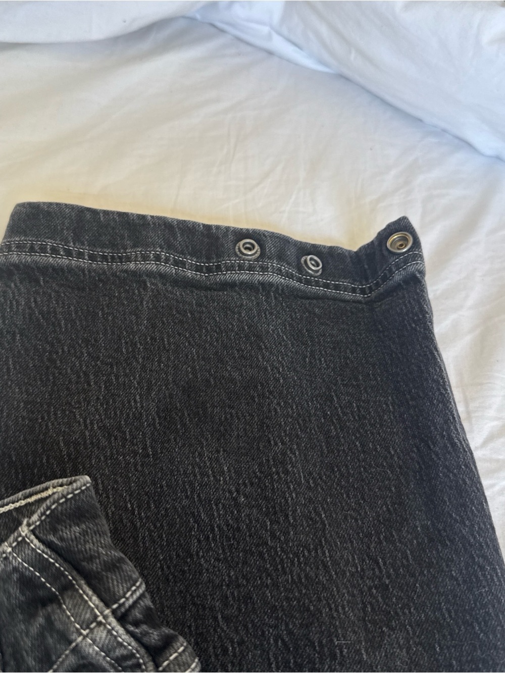 Madewell Women's Black Relaxed Jeans - Picture 3 of 7